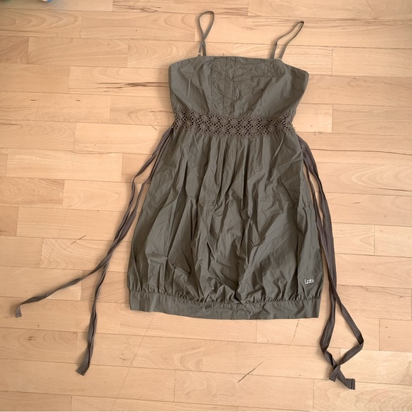 LPB Les Petite Bombes French Green dress. M/L - Picture 1 of 11